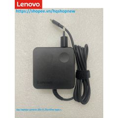 Sạc Laptop Lenovo 20V-3.25A 65W Type C Chính Hãng - An Toàn và Tiết Kiệm Điện năng - Phụ Kiện Laptop Đen