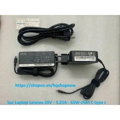 [Sạc zin] Sạc Laptop Lenovo 20V - 3.25A - 65W chân C type c PHỤ KIỆN LAPTOP