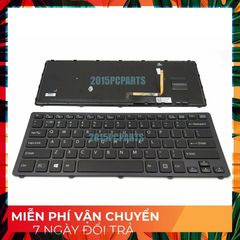 Bàn phím laptop Sony Vaio SVF14 - Phụ kiện chất lượng cao cho laptop, Thay thế chính hãng, tương thích hoàn hảo với SVF14N22SGB, SVF14NA1EW, SVF14N22SGS