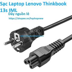 Sạc Laptop Chính Hãng Lenovo Thinkbook 13s IML - Phụ Kiện Laptop Đen, An Toàn, Tiết Kiệm Điện Năng
