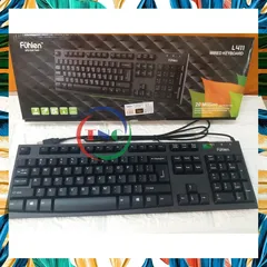 Bàn Phím Rời Có Dây Fuhlen L411 Chính Hãng NINZA - Phụ Kiện Laptop Thích Hợp Để Soạn Thảo Và Chơi Game 100% Mới