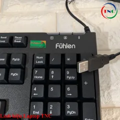 Bàn Phím Rời Có Dây Fuhlen L411 Chính Hãng NINZA - Phụ Kiện Laptop Thích Hợp Để Soạn Thảo Và Chơi Game 100% Mới
