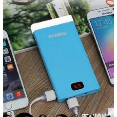 Sạc Dự Phòng FONENG 10000mAh - Đèn LED Siêu Sáng, Hiển Thị LCD, Mini USB, Phụ Kiện Di Động Thời Trang, Du Lịch, An Toàn