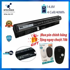 🔝 Pin Zin Laptop Dell Inspiron 5551 5555 5558 5758 5559 3578 3451 5000 3558 3458 3558 3551 3559 3459 5459 5458