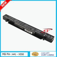 Pin Laptop Asus A41-X550 Nhập Khẩu - Dung Lượng 2200-2600mAh, Thời Gian Sử Dụng 2-3 Giờ, Tương Thích Nhiều Mẫu Máy