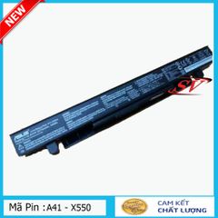 Pin Laptop Asus A41-X550 Nhập Khẩu - Dung Lượng 2200-2600mAh, Thời Gian Sử Dụng 2-3 Giờ, Tương Thích Nhiều Mẫu Máy