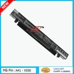 Pin Laptop Asus A41-X550 Nhập Khẩu - Dung Lượng 2200-2600mAh, Thời Gian Sử Dụng 2-3 Giờ, Tương Thích Nhiều Mẫu Máy