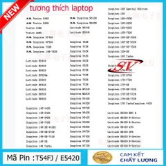 🔝 Pin Laptop DELL Latitude E5420 E5520 E6430 P28G E6420 E6520 3460 Vostro 3460 356015R 17R Inspiron 14R 5420 3360 E5430