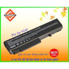 Pin Laptop HP 8440p/6930p Replacement - 6 Cell 5200mAh Li-ion Battery - Compatible with Elitebook 8440 Series