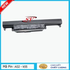 Pin Laptop ASUS A32-K55 K45 K55 R400 R500 6 Cell 4400-5200mAh - Pin Thay Thế Chính Hãng, Bảo Hành 9 Tháng