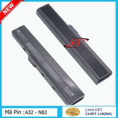 Pin Laptop Asus K52 K42 K62 A40 A42 A52 A62 - 6 Cell Lion 4400-5200mAh, Hàng Mới, Thay Thế Chính Hãng, Bảo Hành 9 Tháng
