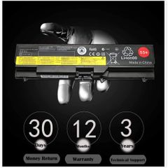 Pin Laptop Lenovo ThinkPad T410 T420 T510 T520 W510 W520 - Pin Thay Thế Mới 100%, Dung Lượng 4400-5200 mAh, Bảo Hành 12 Tháng