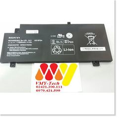 Pin Laptop Sony Vaio BPS34 5200mAh 55Wh - Pin Mới Chính Hãng, Tương Thích Với Các Mẫu SVF14/15 - Bảo Hành 6 Tháng