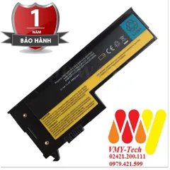 Pin Laptop Lenovo Thinkpad 4 Cell - Dung Lượng 2200mAh, Chất Liệu Li-ion, Bảo Hành 12 Tháng cho X60, X60s, X61, X61s