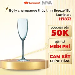 Bộ 6 Ly Rượu Vang Luminarc Breeze 470ml Cao Cấp - Thủy Tinh Trong Suốt Sang Trọng, An Toàn Sức Khỏe, Dùng Trong Máy Rửa Bát
