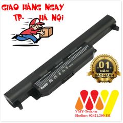 Pin Laptop Asus X75/X75A/X75V/X75VD - Pin Li-ion 6 Cell 5200mAh Đen - Bảo Hành 12 Tháng 1 Đổi 1
