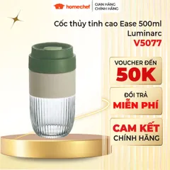 Cốc Thủy Tinh Luminarc Ease 500ml Màu Xanh - Chống Va Đập, Chịu Nhiệt, Dễ Dàng Mang Theo, An Toàn, Dụng Cụ Nhà Bếp Tiện Ích