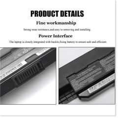Pin Laptop Asus X43 Series - Pin Li-ion 6 Cell 4400-5200mAh, Thay Thế An Toàn, Bảo Hành 12 Tháng