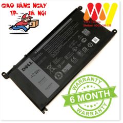 Pin Laptop Dell Inspiron 13-5000 13-7000 - 4 Cell Li-ion - Bảo hành 6 tháng, Dung lượng 42Wh, Giá cạnh tranh
