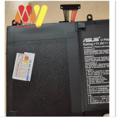 Pin Laptop Asus Vivobook C31-S551 - Dung Lượng 48Wh, Số Cell 3, Phù Hợp S551L, S551LN, Bảo Hành 6 Tháng