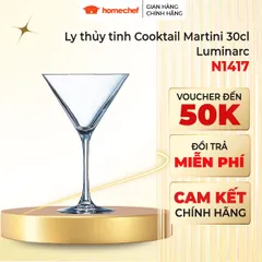 Ly Thủy Tinh Cocktail Martini 30cl - Chất Lượng Cao Cấp, Hàng Chính Hãng Pháp - Sản Phẩm Trang Trí Độc Đáo cho Gia Đình