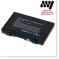 Pin Laptop Asus 6 Cell Lithium Ion 11.1V ~5200mAh - Thời gian sử dụng 2h - Bảo hành 9 tháng - Phụ kiện laptop chính hãng