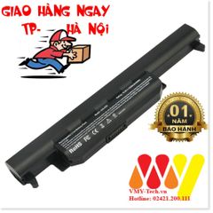 Pin Laptop Asus A55 A55A A55D K55A 6 Cell Li-ion 5200mAh Đen - Bảo Hành 12 Tháng, Pin Mới 100% Chính Hãng