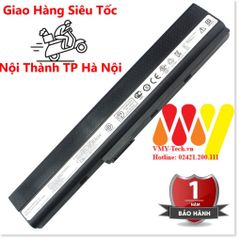 Pin Laptop Asus A42 Series - Pin Mới 100% 10.8V 5200mAh 6 Cell Đen - Bảo Hành 12 Tháng 1 Đổi 1