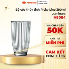 Bộ cốc (ly) cao Luminarc Ricky 6 chiếc V8084- 39cl