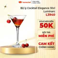 Bộ 6 ly cocktail Elegance 300ml L3940, ly cocktail