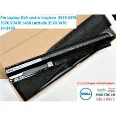 [Pin zin] Pin Laptop Dell vostro inspiron  3578 3478 3576 V3478 3458 5100 Latitude 3570 3470 14-3470 PHỤ KIỆN LAPTOP