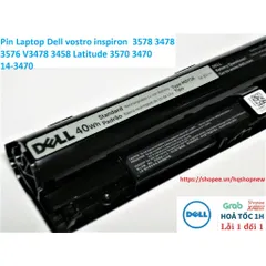 [Pin zin] Pin Laptop Dell vostro inspiron  3578 3478 3576 V3478 3458 5100 Latitude 3570 3470 14-3470 PHỤ KIỆN LAPTOP