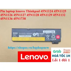 [Pin zin] Pin laptop lenovo Thinkpad 45N1124 45N1125 45N1126 45N1127 45N1128 45N1129 45N1132 45N1136 45N1738 PHỤ KIỆN LA