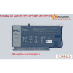 Pin Laptop Dell Vostro 5560 V5560A V5560B VH748 51.2Wh - Pin Chính Hãng, Bảo Hành Nhanh, Phụ Kiện Laptop Chất Lượng Cao