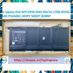Pin Laptop Chính Hãng Dell XPS 9350/9343 - Pin Mới 100%, Bảo Hành Chất Lượng Cao, Phụ Kiện Thiết Bị Số