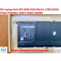 Pin Laptop Chính Hãng Dell XPS 9350/9343 - Pin Mới 100%, Bảo Hành Chất Lượng Cao, Phụ Kiện Thiết Bị Số