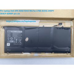 Pin Laptop Chính Hãng Dell XPS 9350/9343 - Pin Mới 100%, Bảo Hành Chất Lượng Cao, Phụ Kiện Thiết Bị Số