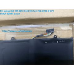 Pin Laptop Chính Hãng Dell XPS 9350/9343 - Pin Mới 100%, Bảo Hành Chất Lượng Cao, Phụ Kiện Thiết Bị Số