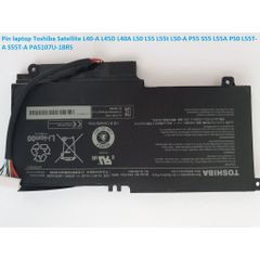 Pin Laptop Toshiba Satellite L40-A L45D L50 L55 S55 - Pin Zin 43Wh Chất Lượng Cao, Bảo Hành 100% - Phụ Kiện Đáng Tin Cậy