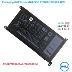 Pin Laptop Chính Hãng Dell Vostro 5468 P75G P75G001 42W - Phụ Kiện Laptop Đen, Bảo Hành Tận Tâm, Chất Lượng Đảm Bảo