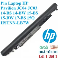 [PIN ZIN] Pin Laptop HP Pavilion JC04 JC03 14-BS 14-BW 15-BS 15-BW 17-BS 15Q 240 245 250 255 - G6 HSTNN-LB7W PHỤ KIỆN LA