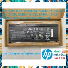 Pin Laptop HP SR03XL SR04xl cho các dòng 15-CX, 15-CB, 17-CD, OMEN 15-CE, 15-DC, 17-CB và ZBOOK 15V G5 - Pin mới 100% chất lượng cao