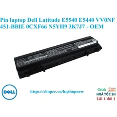 [Pin zin] Pin laptop Dell Latitude E5540 E5440 VV0NF 451-BBIE 0CXF66 N5YH9 3K7J7 Pin Zin PHỤ KIỆN LAPTOP