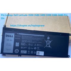 Pin Laptop Chính Hãng Dell Latitude 3590 3580 3490 3390 3380 3480 - Pin Zin, Bảo Hành Chất Lượng, Tiết Kiệm Pin Tối Đa