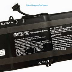 Pin Laptop HP Zbook Studio G3 G4 ZO04 ZO04XL HSTNN-CS8C HSTNN-C88C Chính Hãng - Bảo Hành 100% - Phụ Kiện Laptop Đen 64w