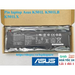 Pin Laptop Chính Hãng Asus K501L K501LB K501LX Đen 48w - Bảo Hành Đổi Mới 100% - Phụ Kiện Laptop Chất Lượng Cao