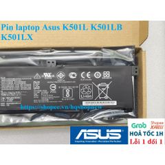 Pin Laptop Chính Hãng Asus K501L K501LB K501LX Đen 48w - Bảo Hành Đổi Mới 100% - Phụ Kiện Laptop Chất Lượng Cao