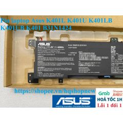 Pin Laptop Asus B31N1424 Chính Hãng K401L K401U K401LB K401UB Đen - Phụ Kiện Laptop Bảo Hành 100% Mới Nhất