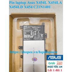 Pin Laptop Asus X454L X454LA X454LD C21N1401 Chính Hãng, Mới 100% - Phụ Kiện Laptop Đen, Bảo Hành Nhanh Chóng