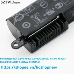 [Pin zin] Pin laptop asus X540 X540L X540LA X540LJ X540S X540SA X540SC X540UP X540YA A31N1519 PHỤ KIỆN LAPTOP
